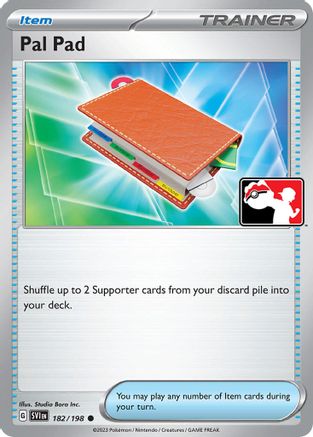 Pal Pad 182 [Prize Pack Series Cards]  - Holofoil