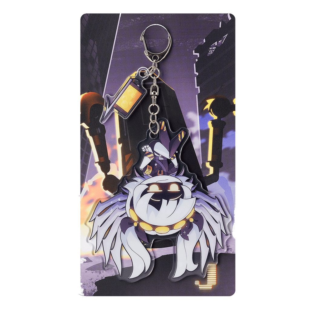 J Hang Tail Keychain