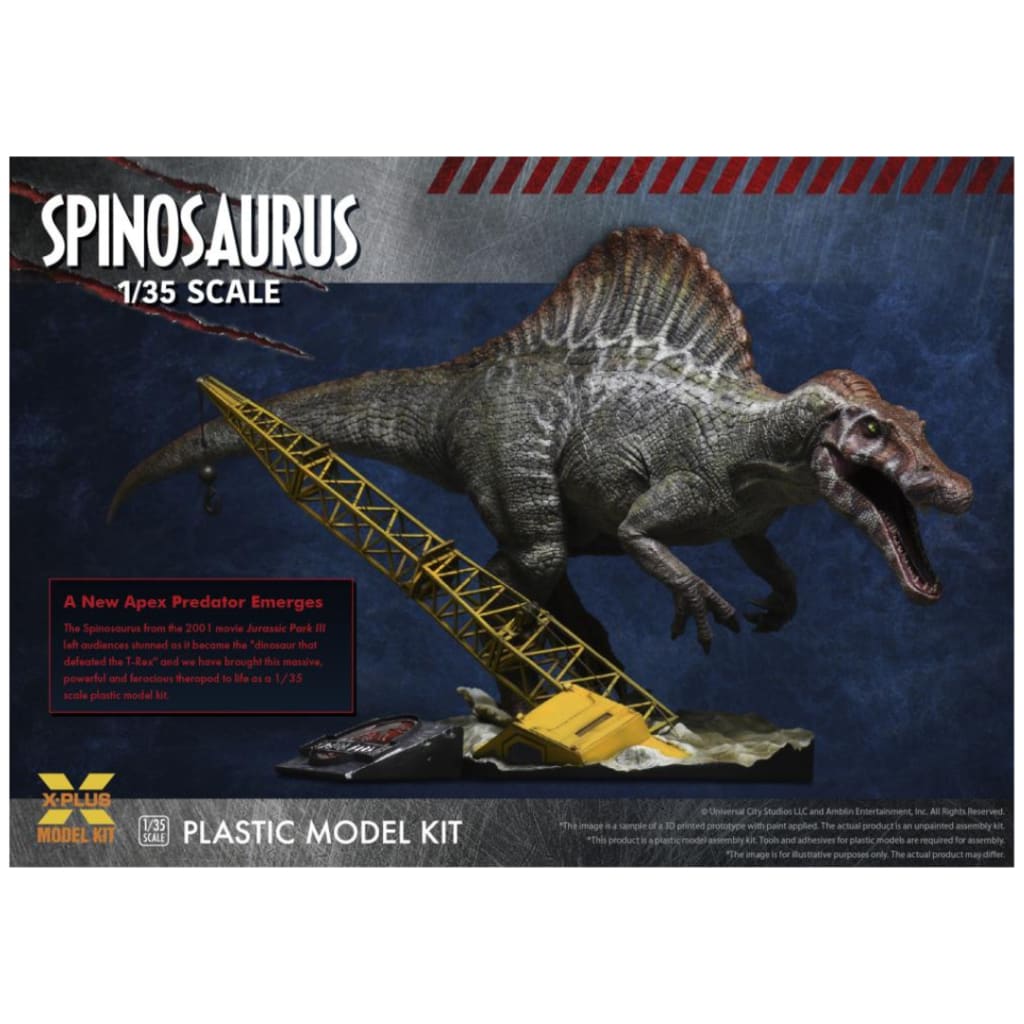 Jurassic Park III Spinosaurus 1/35 Scale Model Kit (Pre Order)